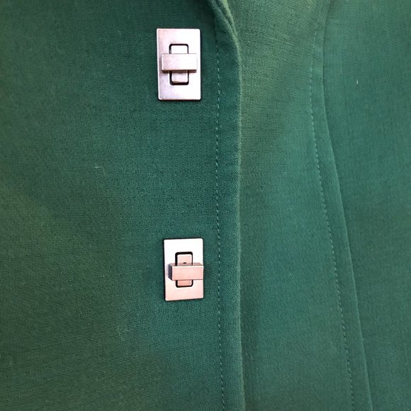 Tahari Christmas Green Blazer Perfect Condition - Picture 3 of 6